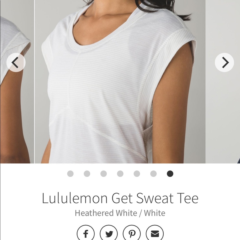 Lululemon White Shirt